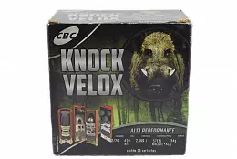 MUNIÇÃO KNOCK VELOX STEEL BALOTE + AÇO 34G 25un