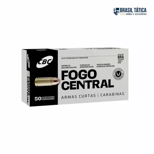MUNIÇÃO CBC .380 ETOG TREINA 95GR