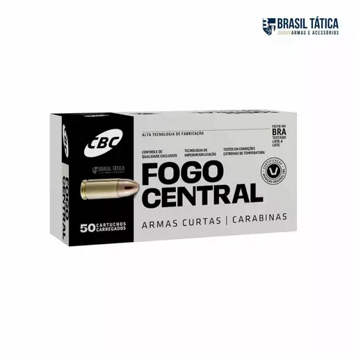 MUNIÇÃO CBC 9mm ETOG 124GR 50un