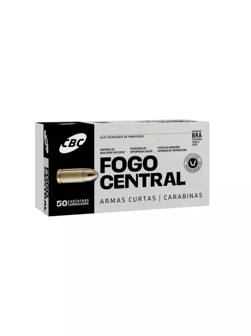 MUNIÇÃO CBC .380 ETOG 95GR 50un