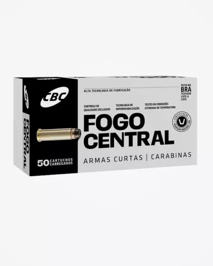 MUNIÇÃO CBC .357 MAG EXPP 158GR