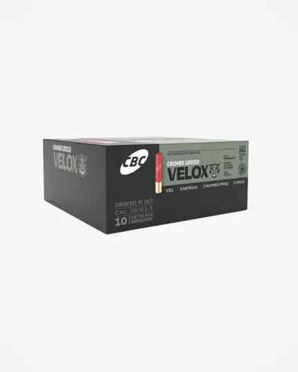 MUNIÇÃO CBC 36GA BALOTE SG4 10un