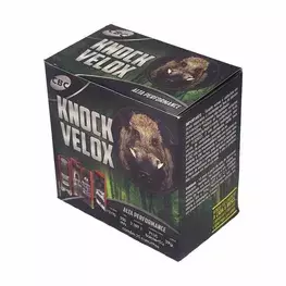 MUNIÇÃO CBC 12 GA KNOCK PLUS BALOTE + CHUMBO SG 39G 25un