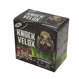MUNIÇÃO CBC 12 GA KNOCK VELOX SLUG 28,4GR 25un
