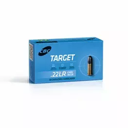 MUNIÇÃO CBC .22 LR CHOG TARGET 40GR 50un