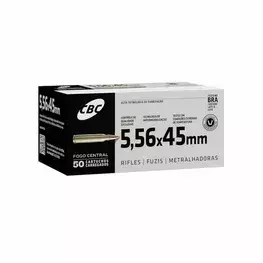 MUNIÇÃO CBC 5.56mm BALL M193 55GR 50un