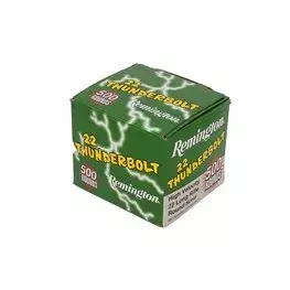 MUNIÇÃO REMINGTON .22 LR HV 40GR THUNDERBOLT RN 500un