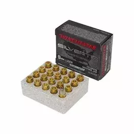 MUNIÇÃO WINCHESTER 9MM JHP 115GR SILVERTIP 20un