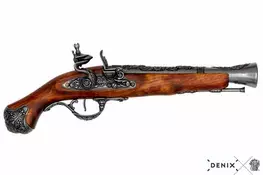 REPLICA DECORATIVA DE PISTOLA DE PEDERNEIRA DENIX