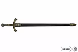 REPLICA DECORATIVA ESPADA DE CAVALEIRO TEMPLARIO SECULO XII