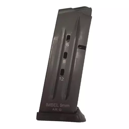 CARREGADOR IMBEL PARA PISTOLA IMBEL MD1 SC 9mm 12 TIROS