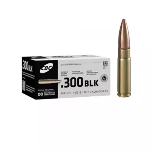 MUNIÇÃO CBC .300 BLACKOUT ETOG 123GR 50un
