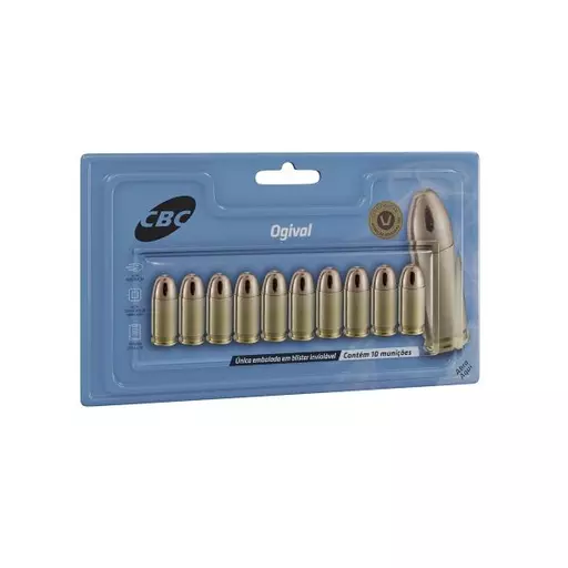 MUNIÇÃO CBC .380 ETOG +P 95GR 10un