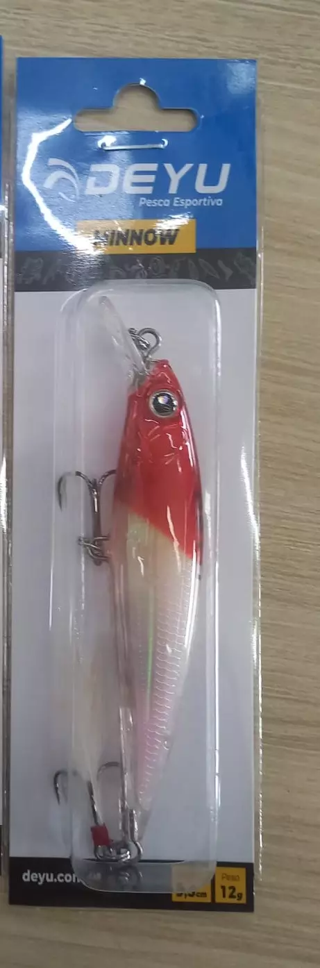 ISCA DEYU MINNOW FLOATING 9,5CM 12G CORES VARIADAS UN