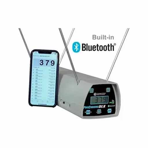 CRONÓGRAFO BALÍSTICO DIGITAL DLX - BLUETOOTH - COMPETITION ELECTRONICS