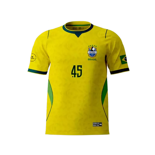 CAMISA AMARELA EDIÇÃO ESPECIAL COPA 2026 - RECARGA CLUB