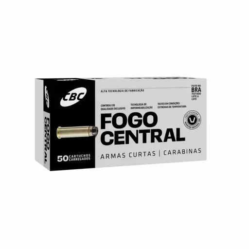 MUNIÇÃO CBC .357 MAG EXPP 158GR TREINA 50un