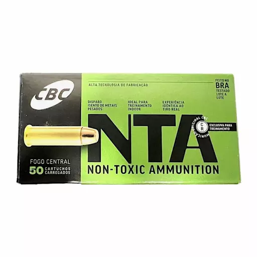 MUNIÇÃO CBC .38 SPL NTA 158GR 50un