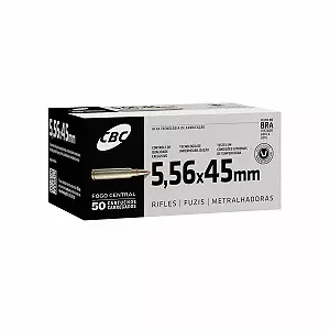 MUNIÇÃO CBC 5,56mm M193 TREINA 50un