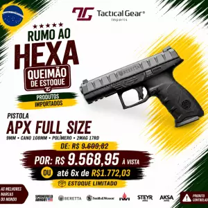 PISTOLA BERETTA APX FULLSIZE 9mm
