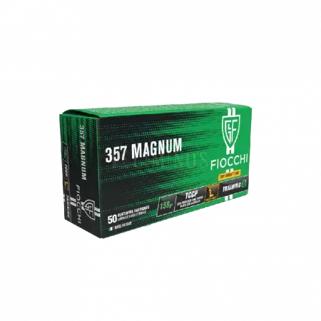 MUNIÇÃO FIOCCHI .357 MAGNUM LL TCCP 158 GR