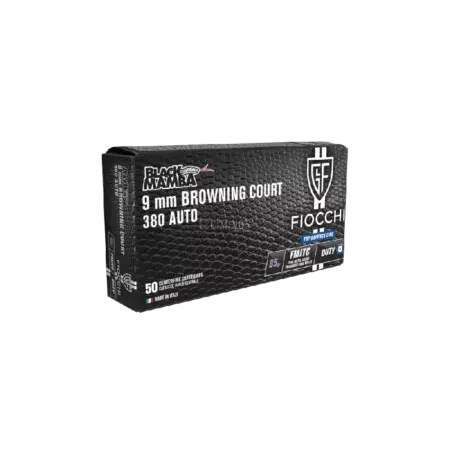 MUNIÇÃO FIOCCHI .380 BLACK MAMBA 85GR 50un