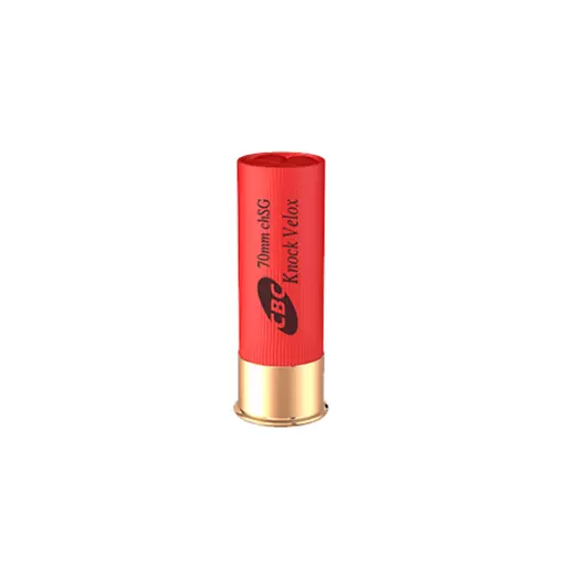 MUNIÇÃO CBC 12 70MM KNOCK VELOX CH-SG