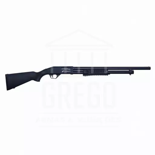 ESPINGARDA CBC PUMP MILITARY 3.0 CORONHA FIXA 12 GA