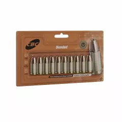MUNIÇÃO CBC .38 TPC BONDED 124GR 10un