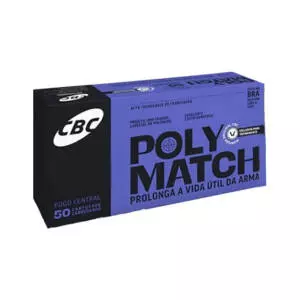 MUNIÇÃO CBC .40 S&W LPC 165GR POLYMATCH 50un