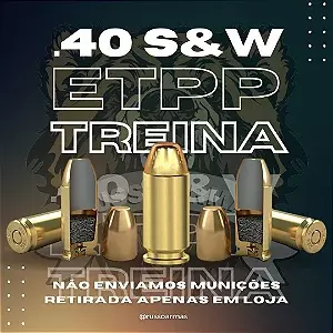 MUNIÇÃO CBC .40 S&W ETPP 180GR 10un